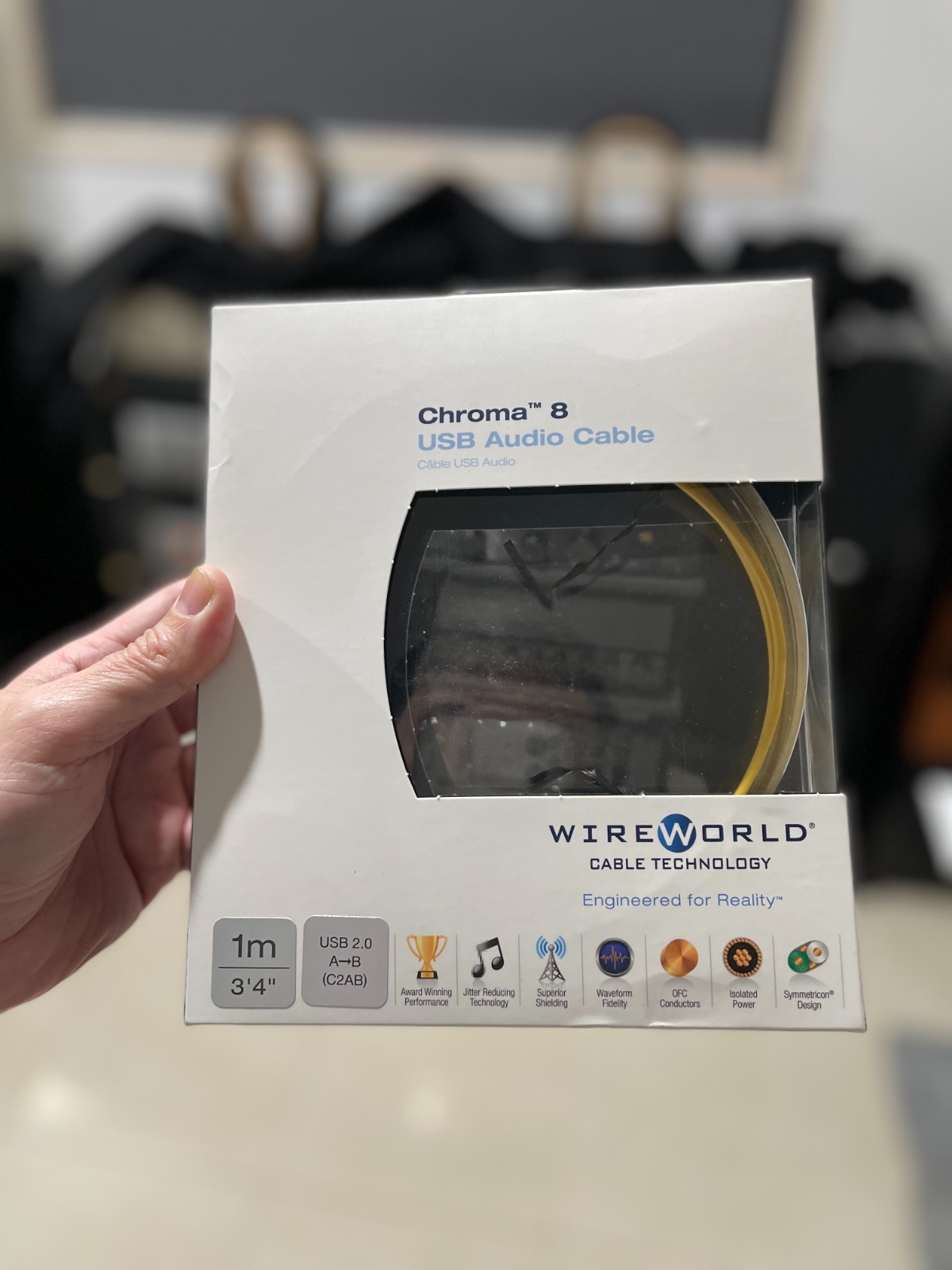 SOLD: FS: Wireworld Chroma 8 USB Digital Audio Cable USB A to B - Hi-Fi ...