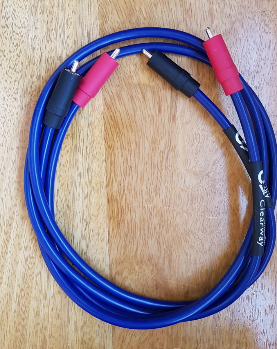 SOLD Chord Clearway RCA cable ﻿ HiFi and Cinema Cables & Accessories