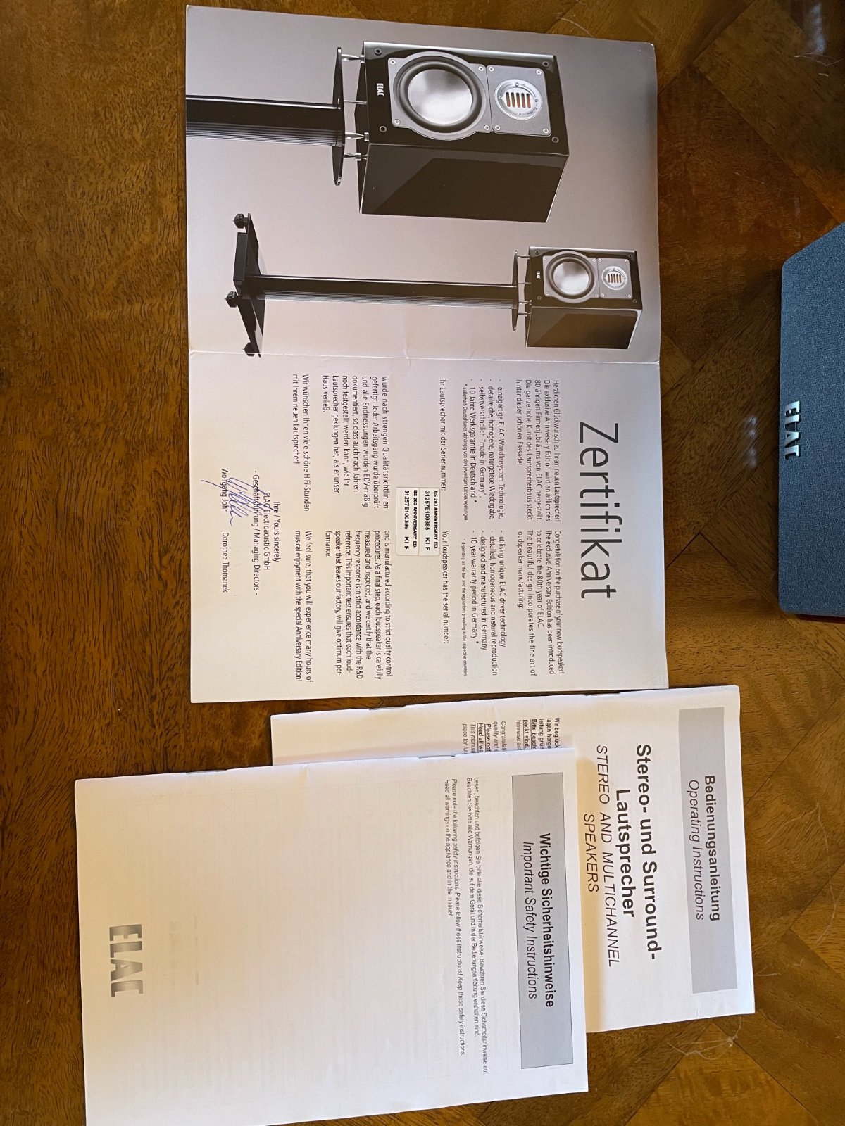 FS: Elac BS 203 Anniversary Edition - Stereo, Home Cinema 