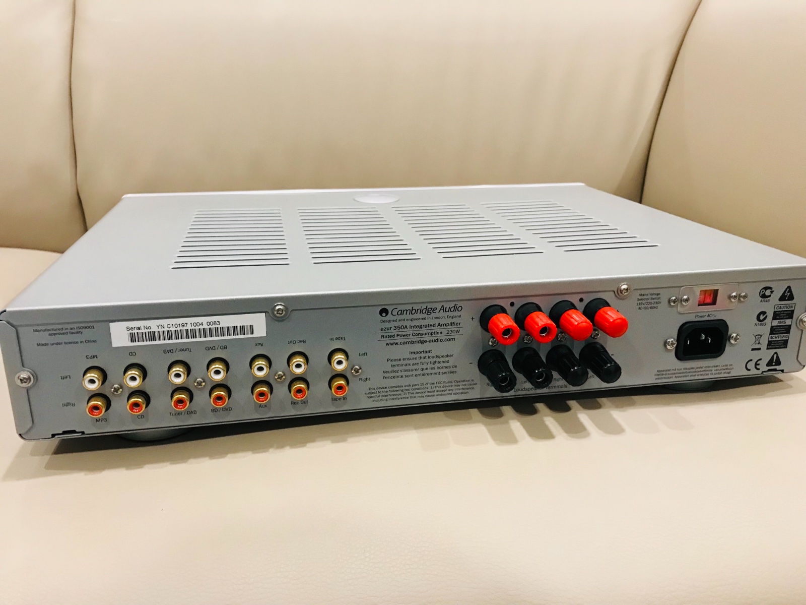 FS: Cambridge Audio Azur 350A - Stereo, Home Cinema, Headphones