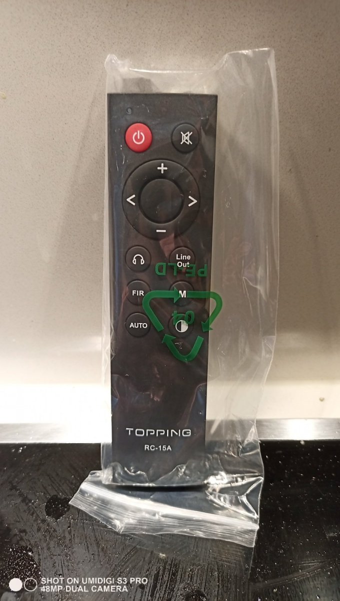 Topping RC-15A Remote Control - Stereo, Home Cinema, Headphones ...
