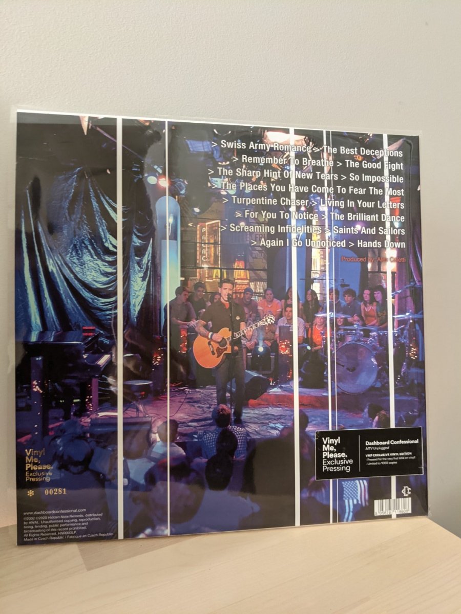 Vinyl Me Please Dashboard Confessional MTV Unplugged ﻿ Vinyl, CD