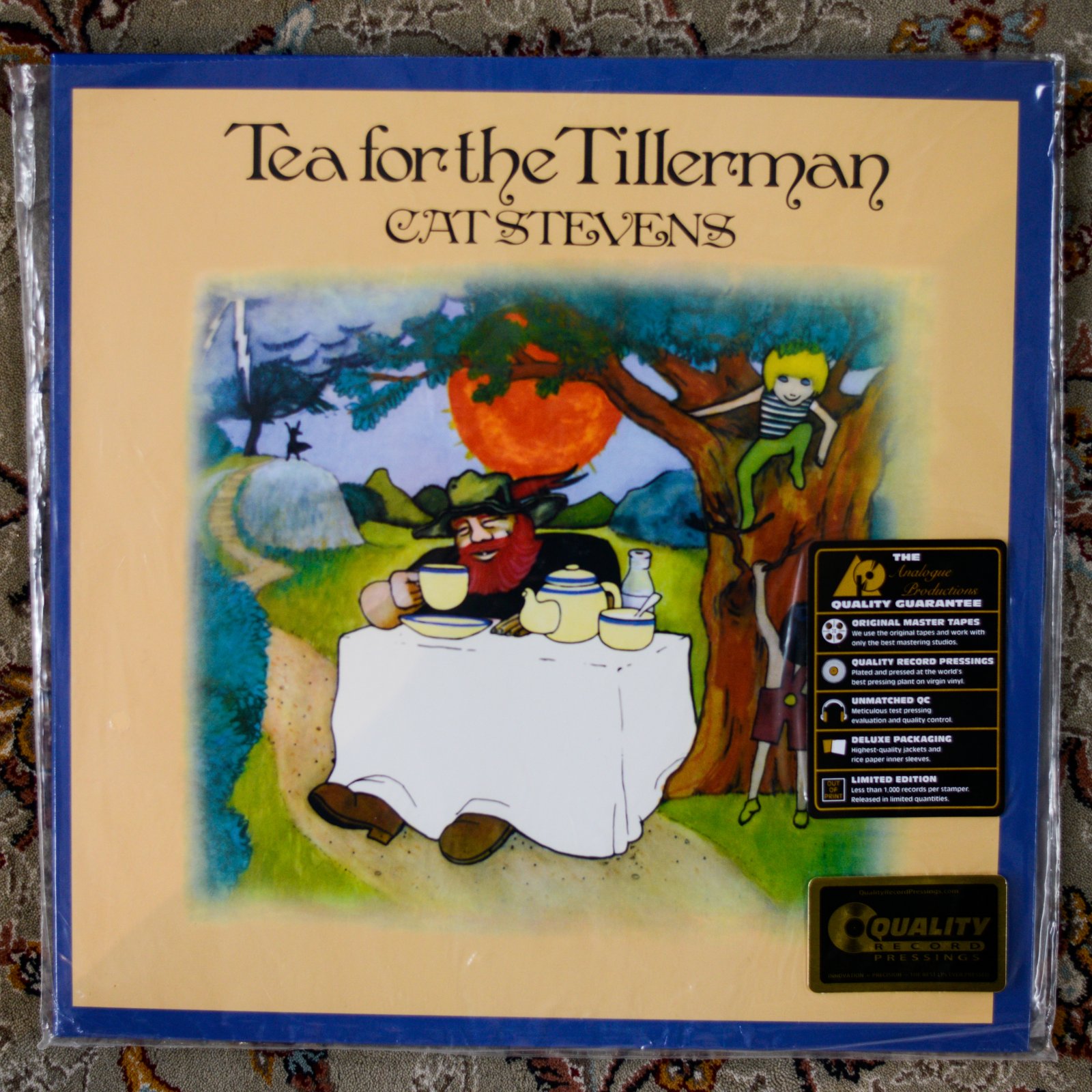SOLD Cat Stevens "Tea for the Tillerman" Analogue Productions 200g