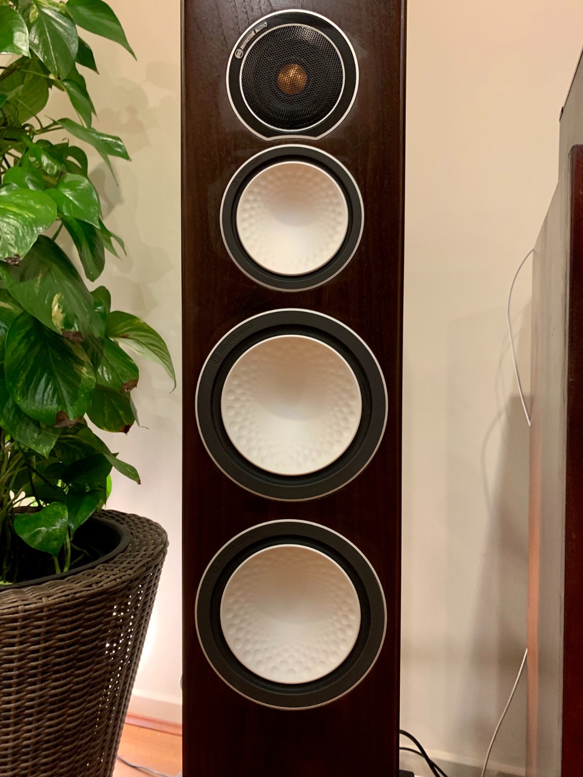SOLD: FS: Monitor Audio Silver 8 Speakers in dark walnut - Stereo, Home ...