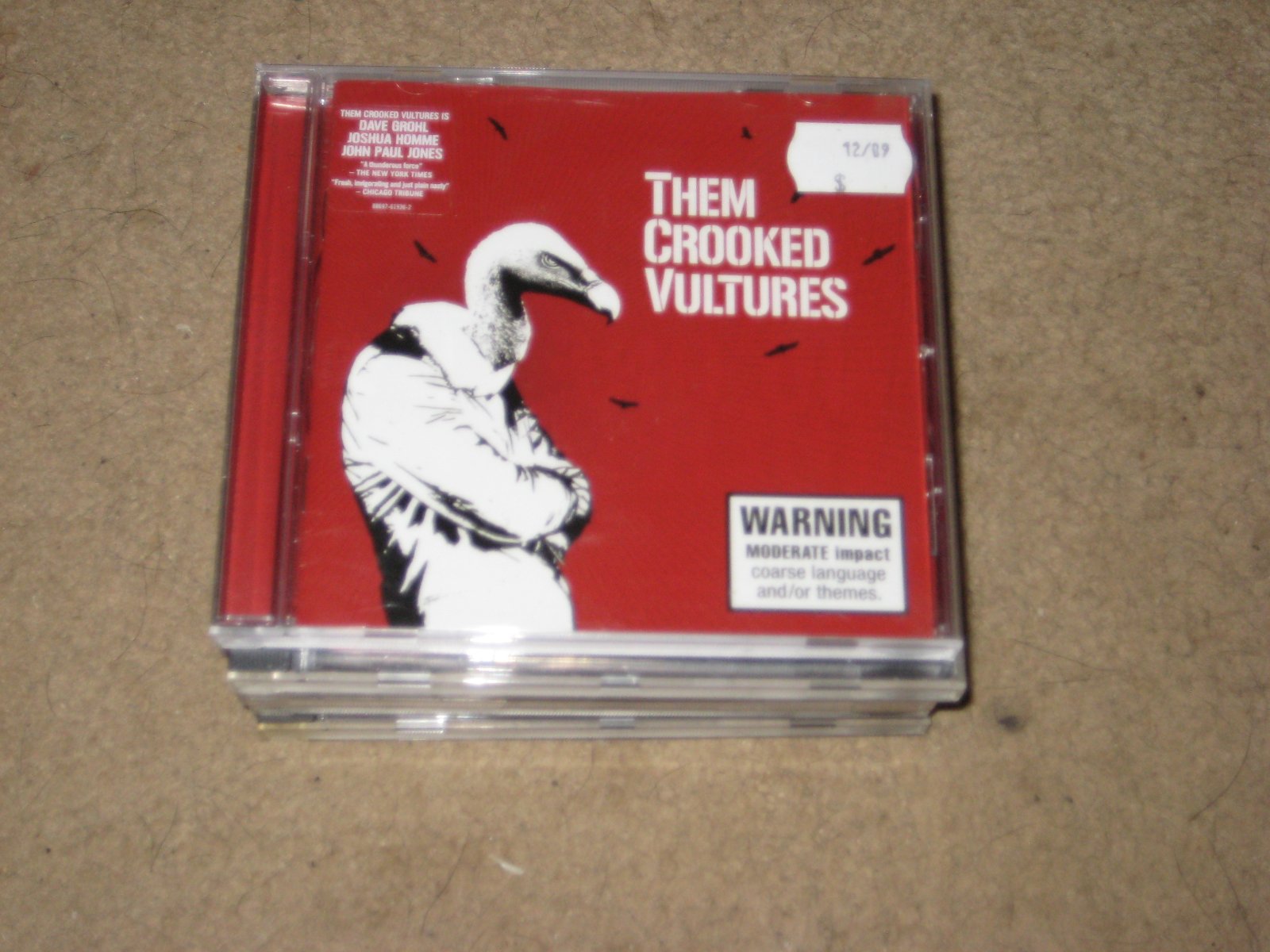 FSTHEM CROOKED VULTURES , ﻿ Vinyl, CD, and Bluray