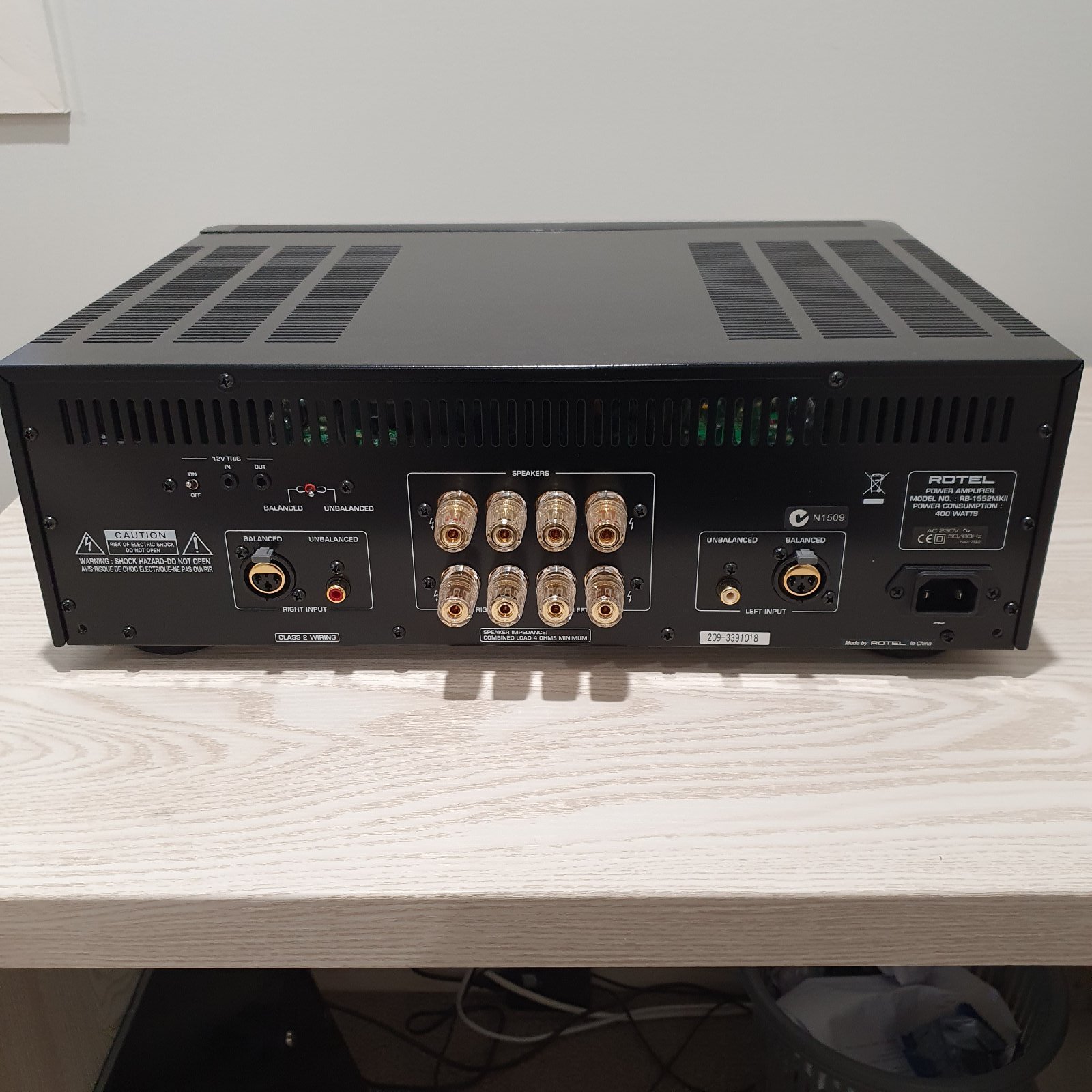 rotel rb 1552 mk ii