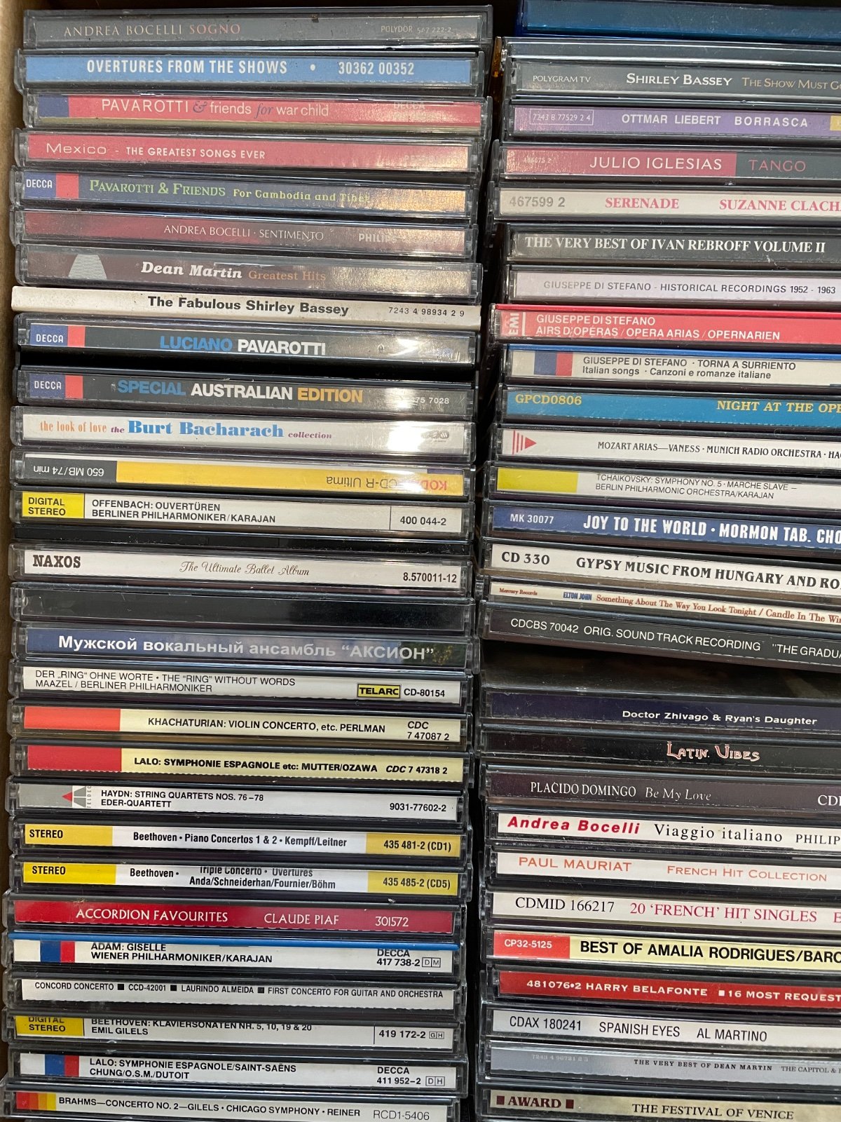 SOLD: FS: CD Collection - about 300 CDs mostly classical music - Vinyl ...