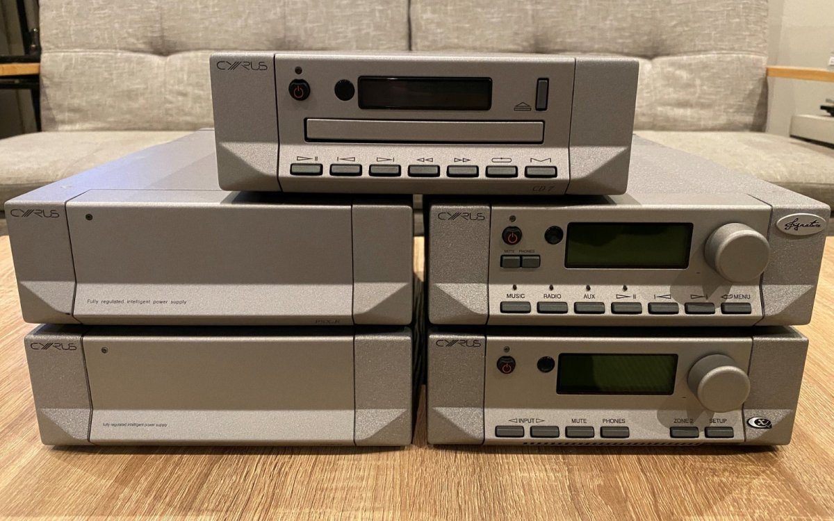FS: Cyrus Stack - CYRUS: 82 DAC QX, CYRUS: PSX-R2, CYRUS: PSX-R, CYRUS ...