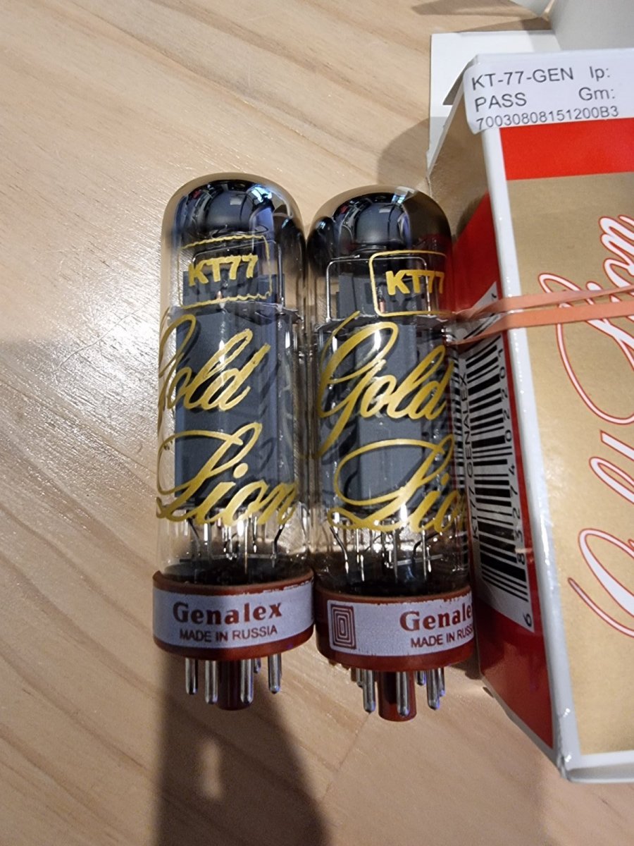 Amplifier Replacement Tubes Genalex Gold Lion KT77 Vacuum Tubes