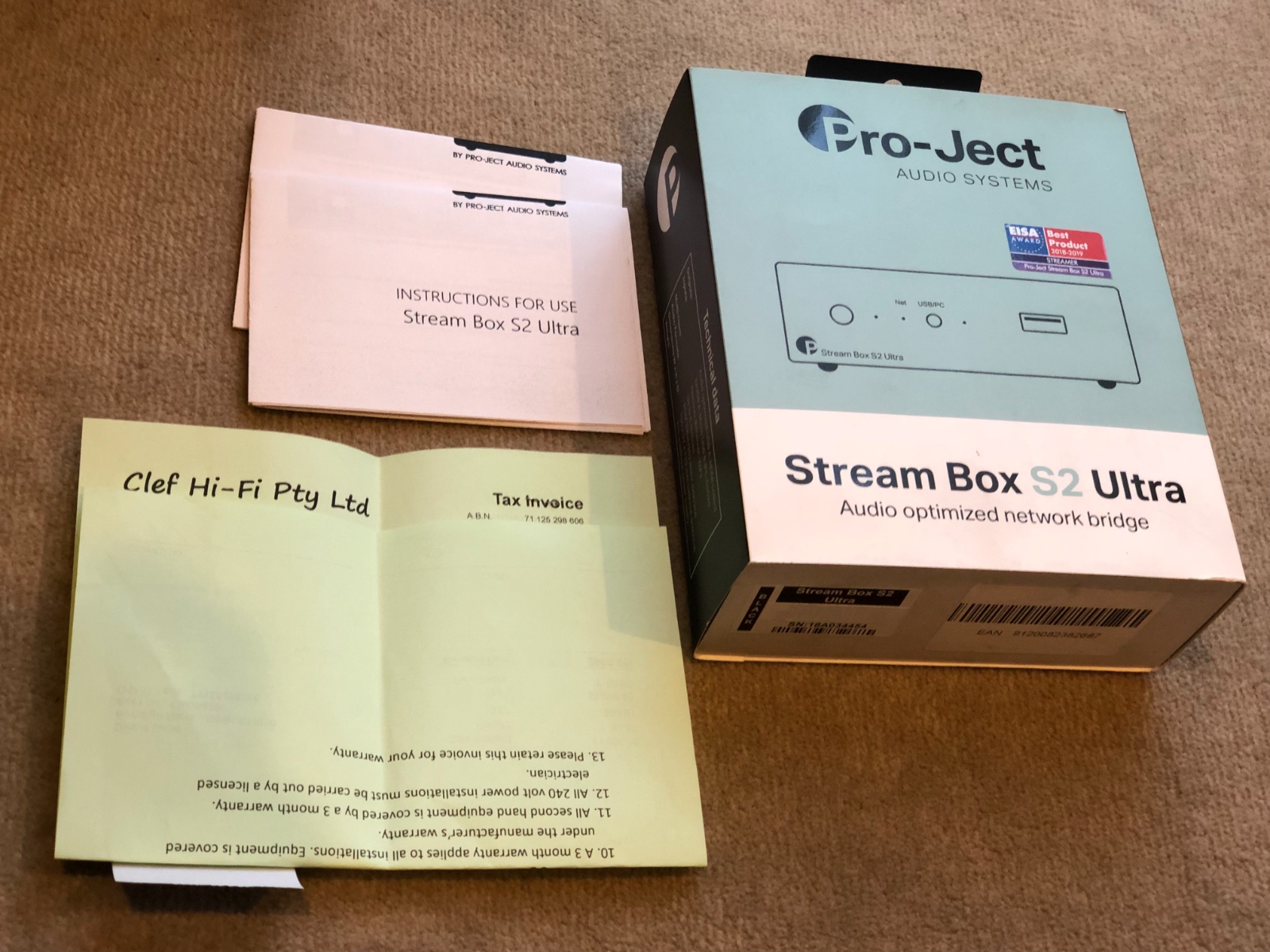 Stream Box Pro SOLD: FS: Pro-ject Streambox S2 Ultra - Roon Ready USB Streamer ...