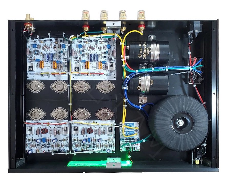 Kit Amplificatore Di Potenza Stereo DIY – 2 Schede NAIM NAP250 MOD, 80W 8R, Per Hobbisti - 2