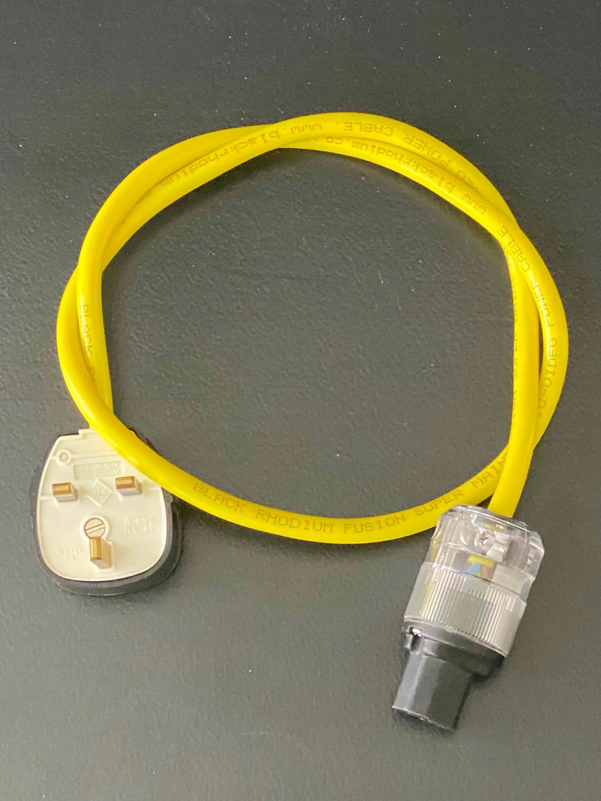 SOLD Black Rhodium / Wattgate Power Cable ﻿ HiFi and Cinema Cables