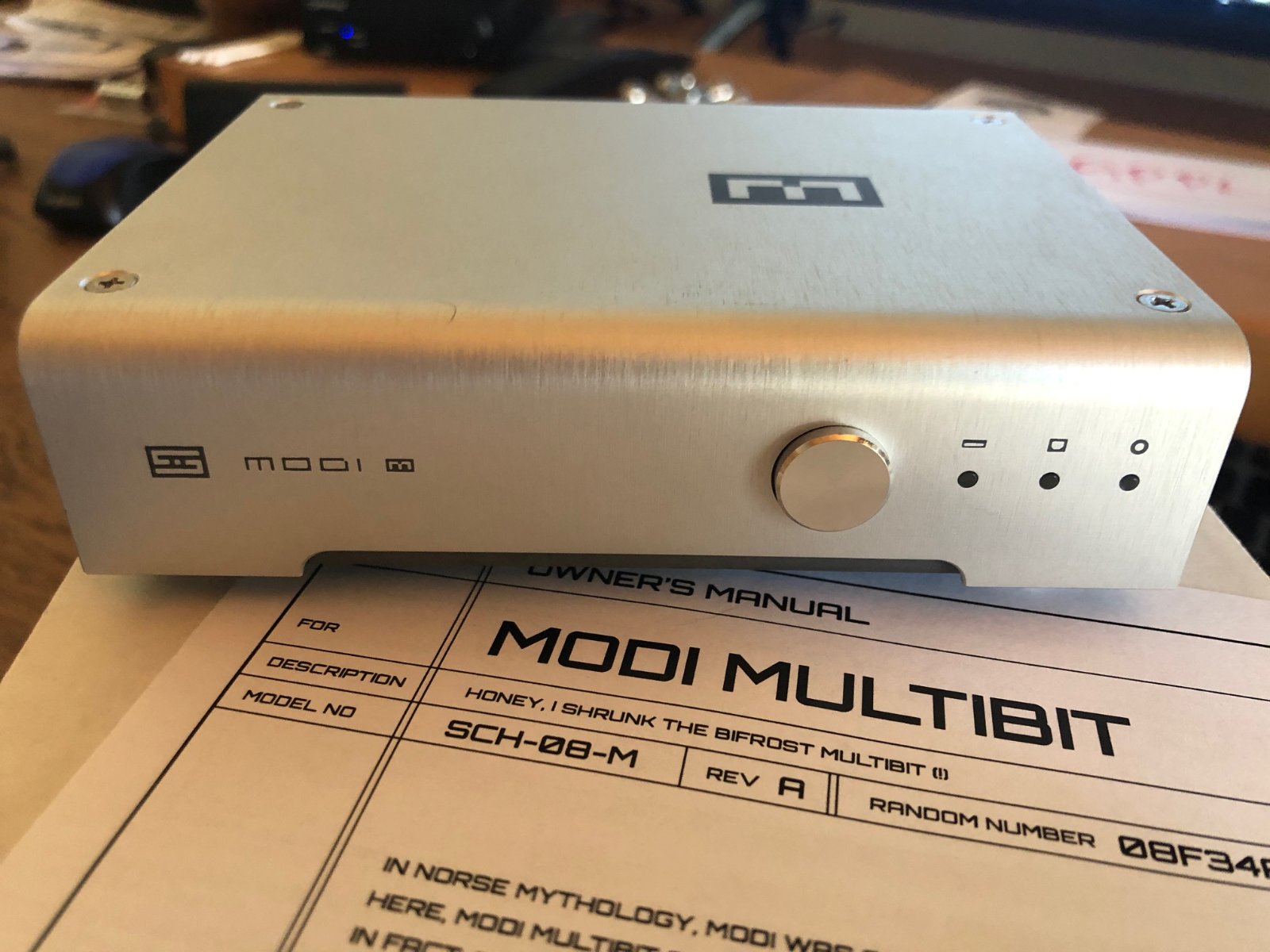 SOLD: FS: Schiit Modi Multibit DAC - Stereo, Home Cinema, Headphones ...