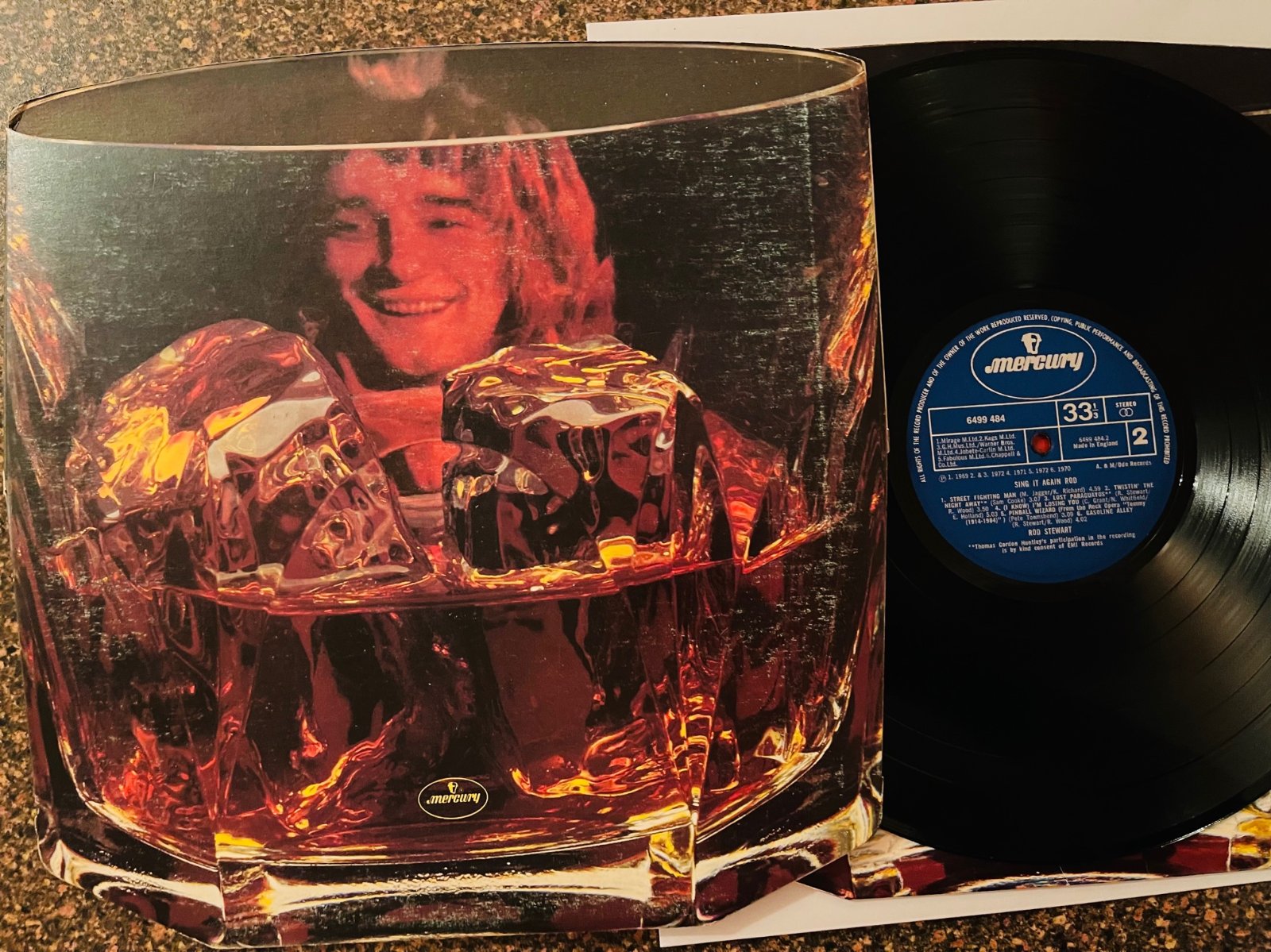 FS Rod Stewart Sing It Again Rod (Best Of) 1973 UK Pressing ﻿ Vinyl, CD, and Bluray