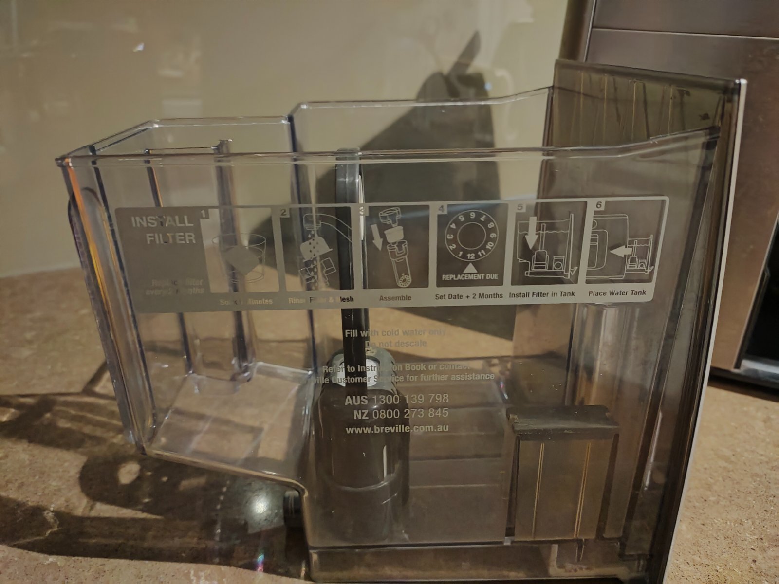 FS Breville BES 900 Dual Boiler Coffee Machine (not working