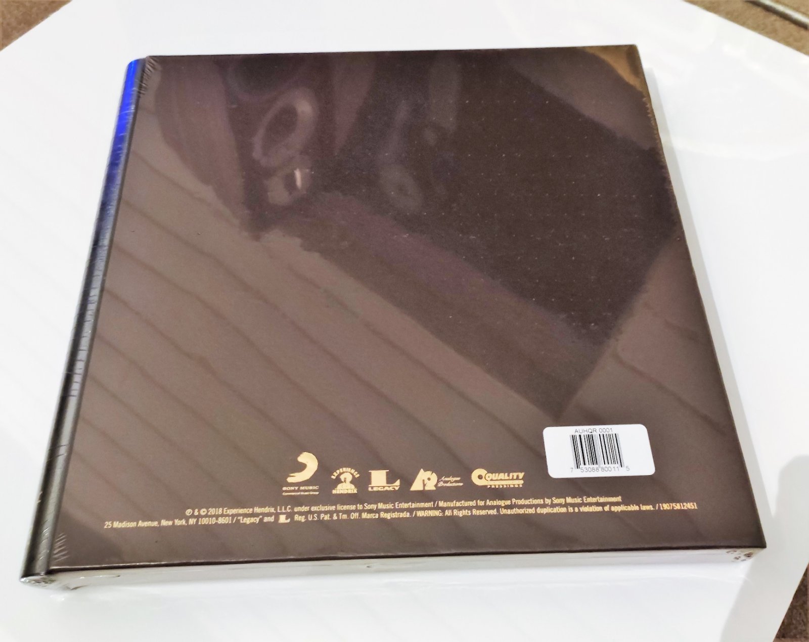 The Jimi Hendrix Axis Bold As Love UHQR ﻿ Vinyl, CD, and Bluray