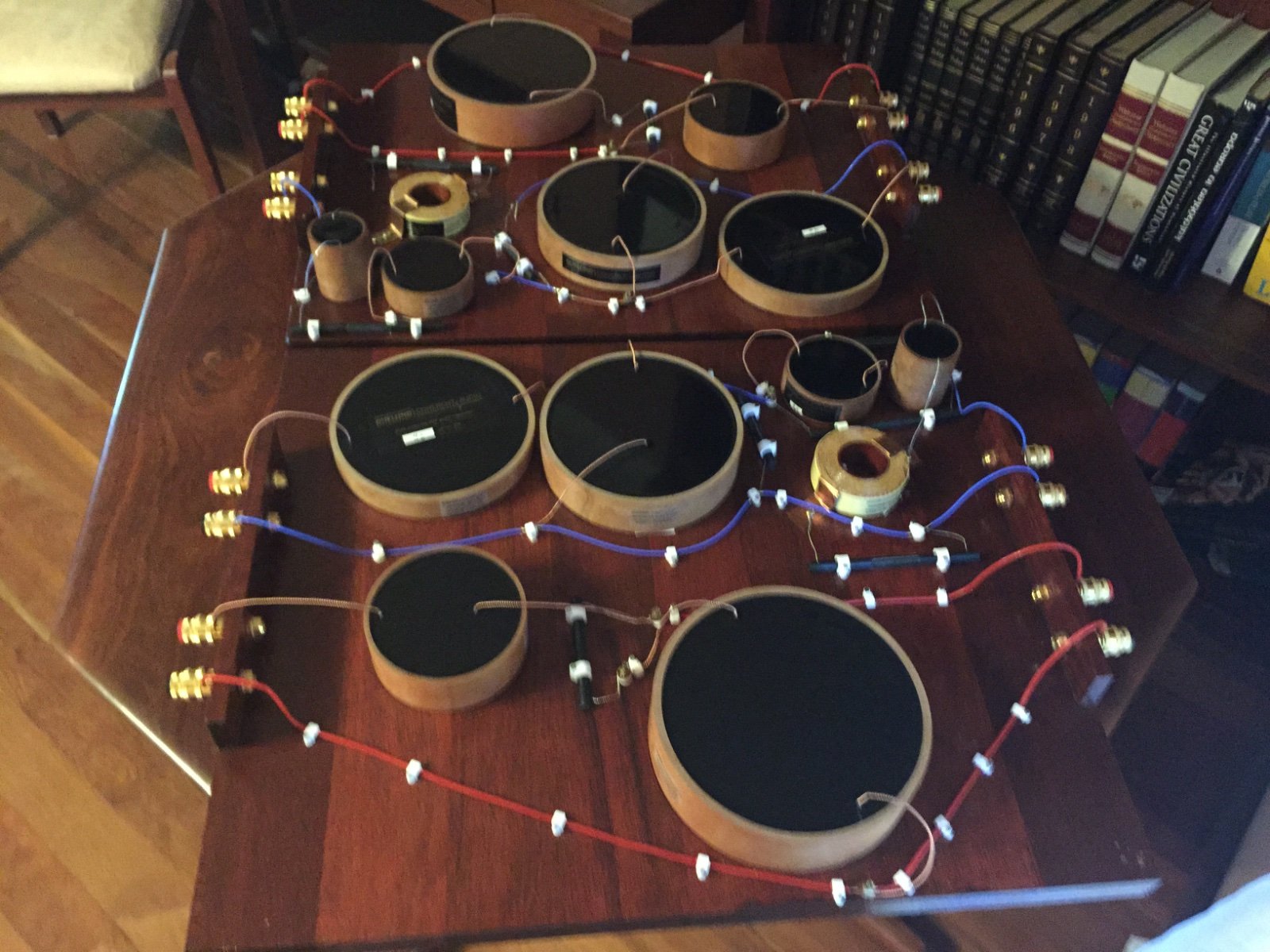 Highly modified external Crossovers for Tannoy 15" Monitor Red Speaker