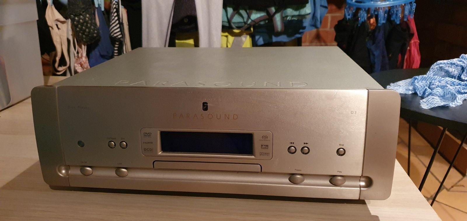 SOLD* FS/FT PARTS/UNTESTED Parasound Halo D3 Universal Disc Player