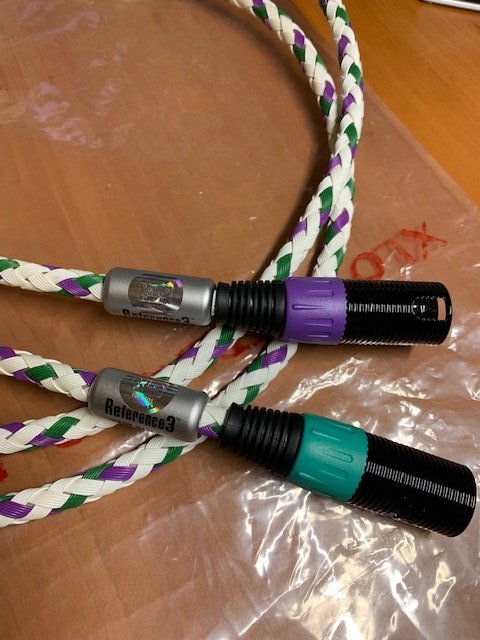 FS: XLO Ref 3 1m XLR cable - Hi-Fi and Cinema Cables & Accessories