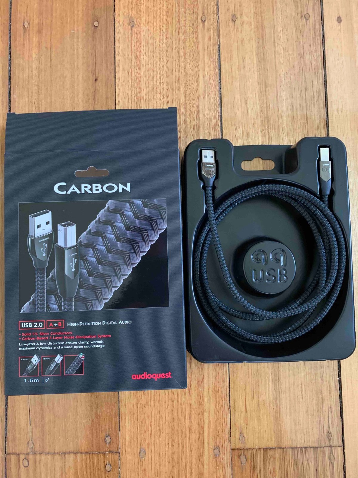 FS: SOLD Audioquest USB Cable - A to B Plug (1.5m). - Hi-Fi and Cinema ...