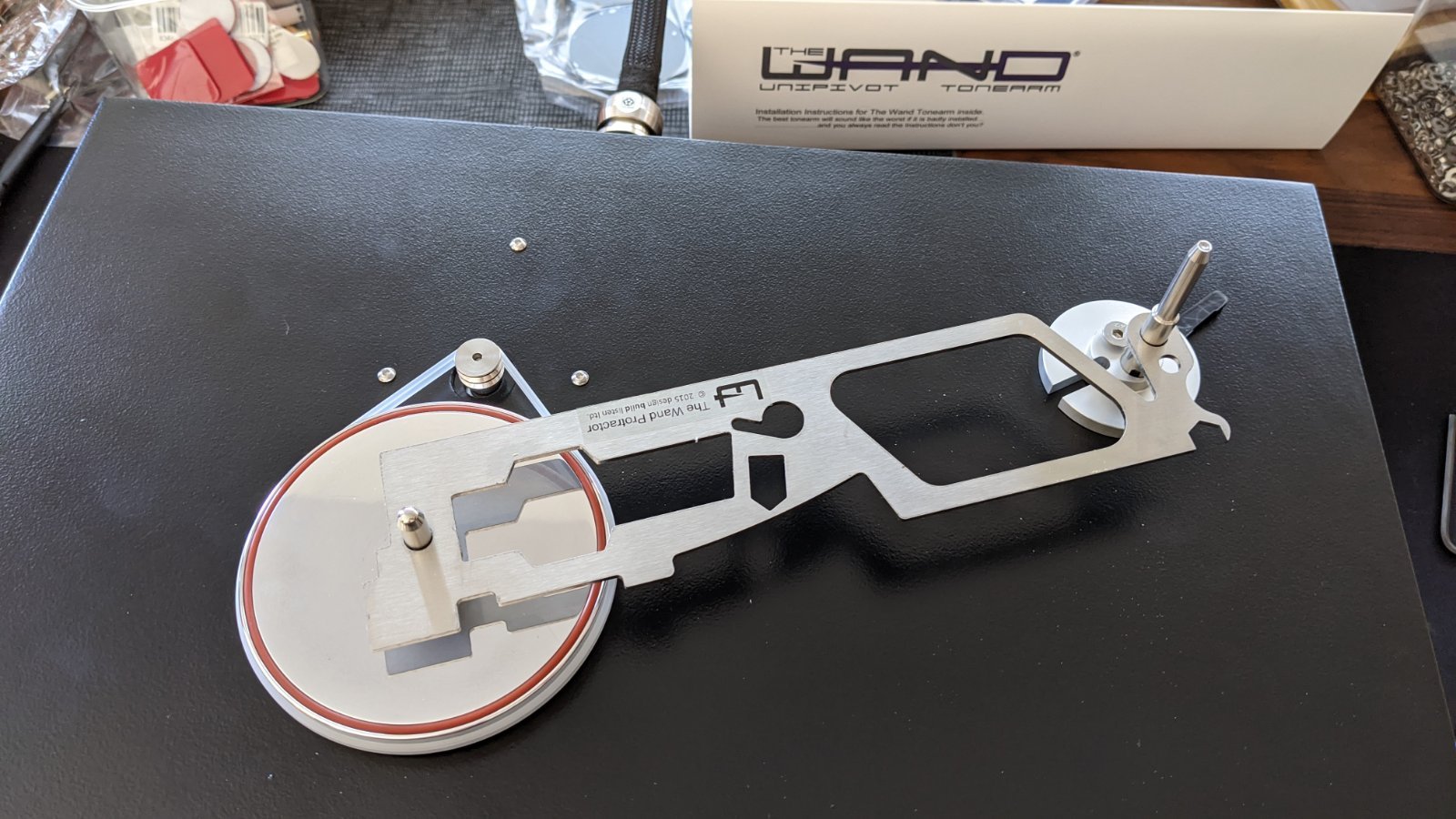 FS Price Drop Wand Master Series 9.5" Carbon Tonearm Rega Geometry