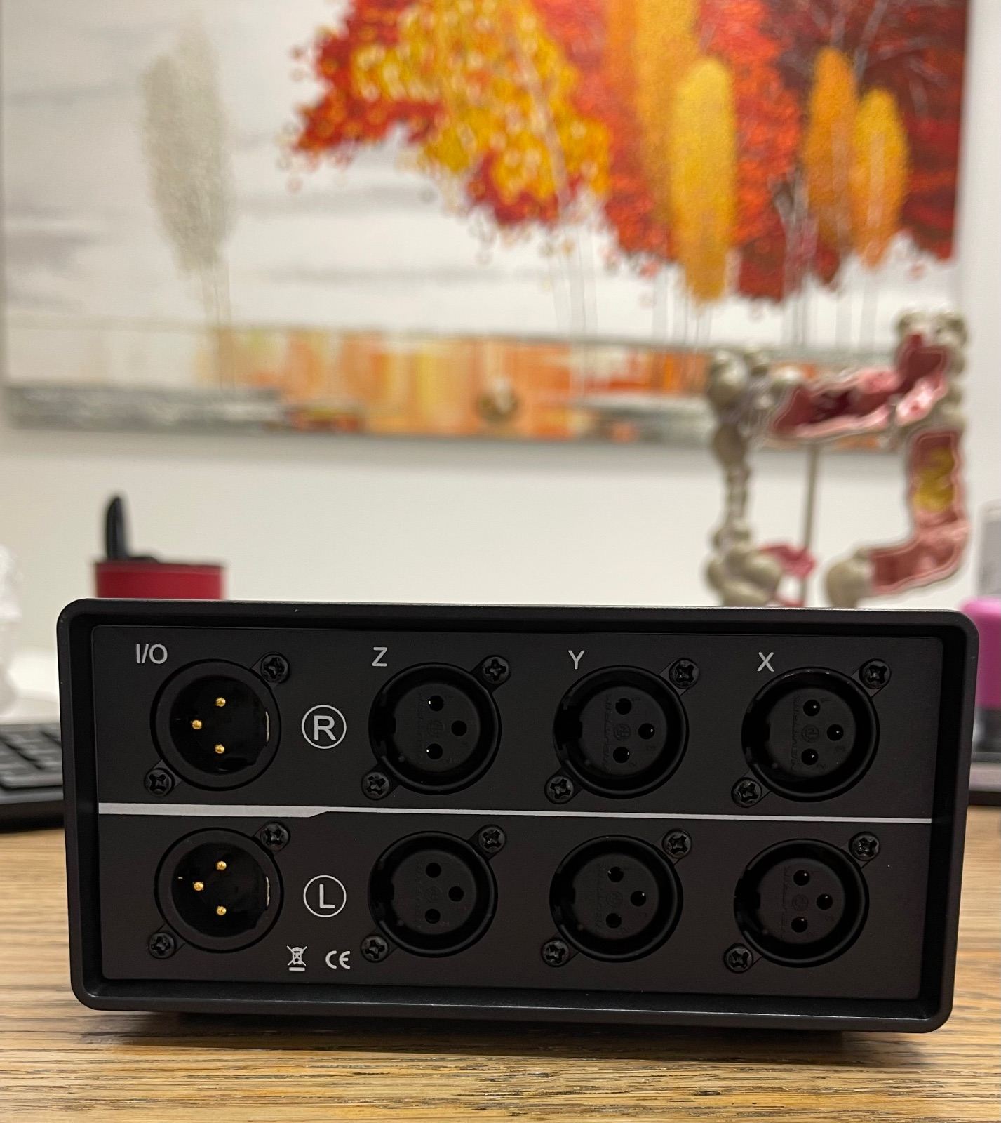 Nobsound Little Bear XLR Audio Switch - 3-in-1 Out Passive Stereo Selector Box