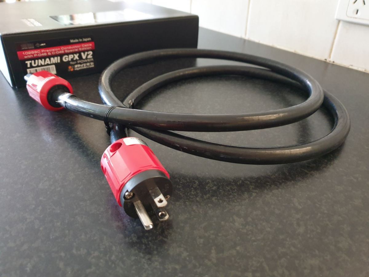 FS Oyaide Tunami GPX V2 Power Cable ﻿ HiFi and Cinema Cables