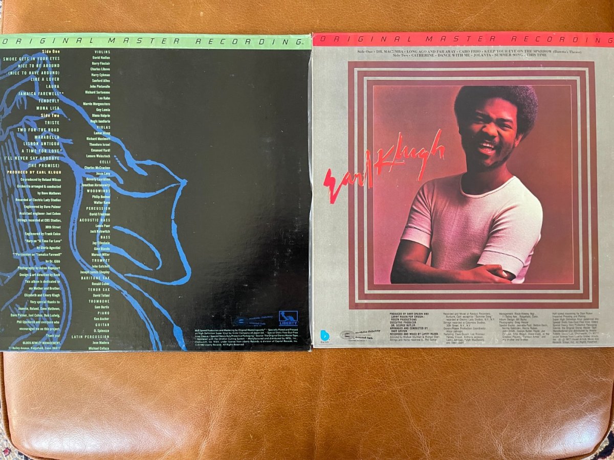 FS [PRICE DROP] MFSL OMR Earl Klugh Finger Paintings and Late Night Guitar ﻿ Vinyl, CD, and