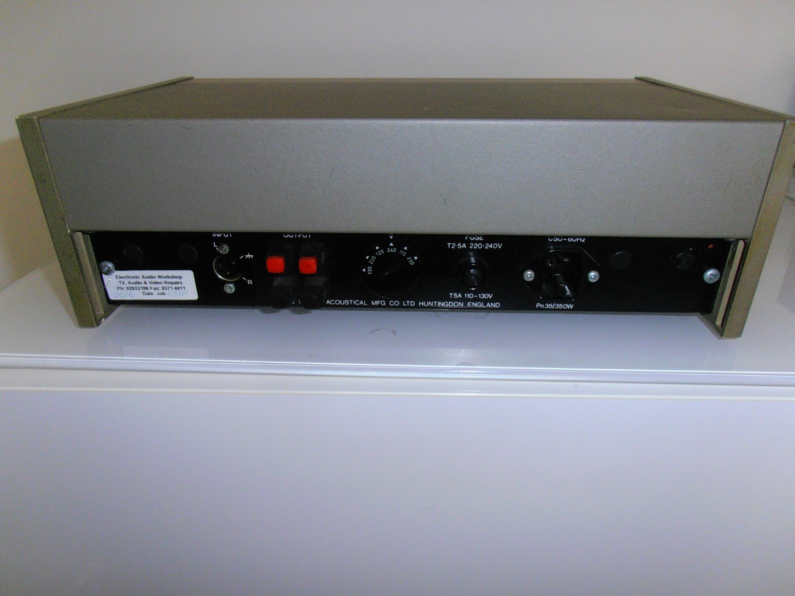 アンプ QUAD 405 vintage amplifier Quad 405 Stereo Power Amplifier 100+100W RMS Hi End Vintage