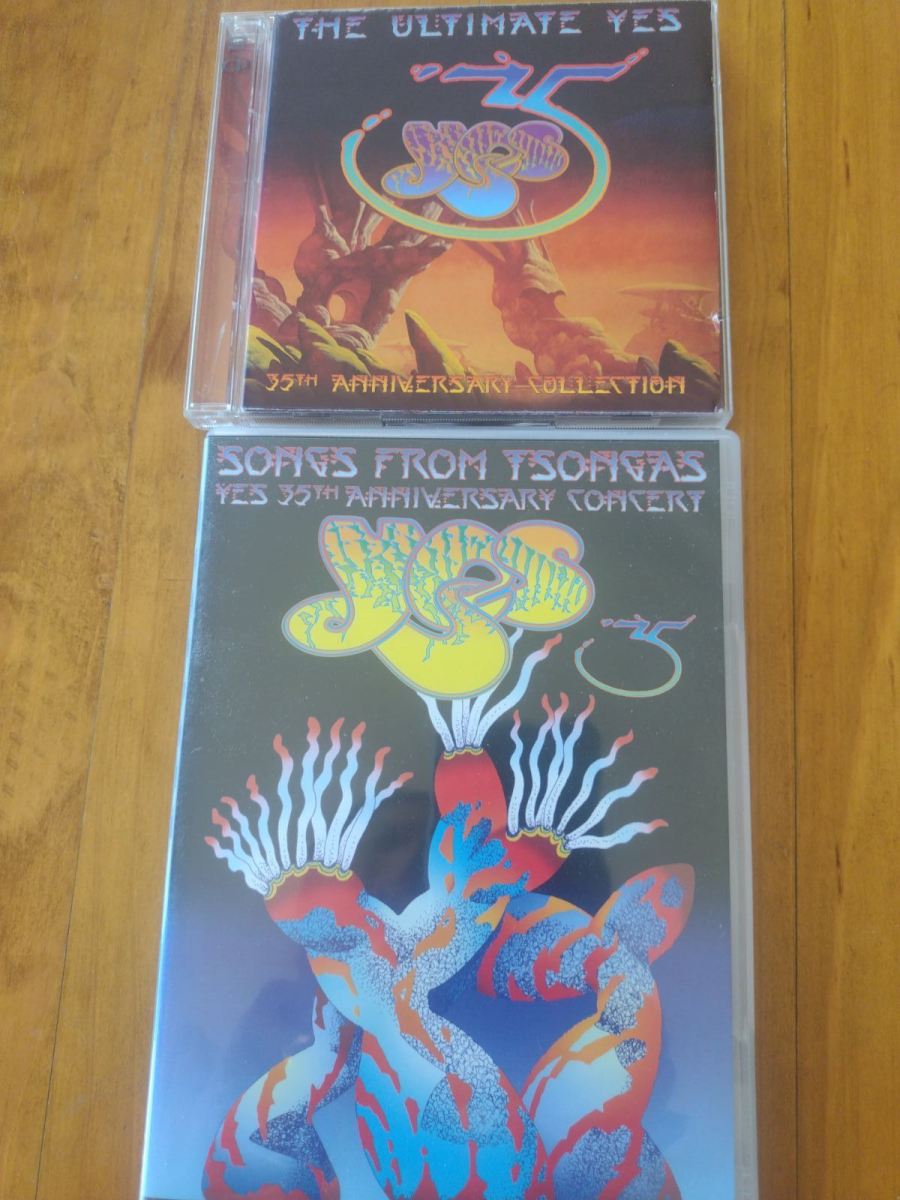 FS; YES CD and DVD bundle - 35th Anniversary - Vinyl, CD, and Blu-ray ...