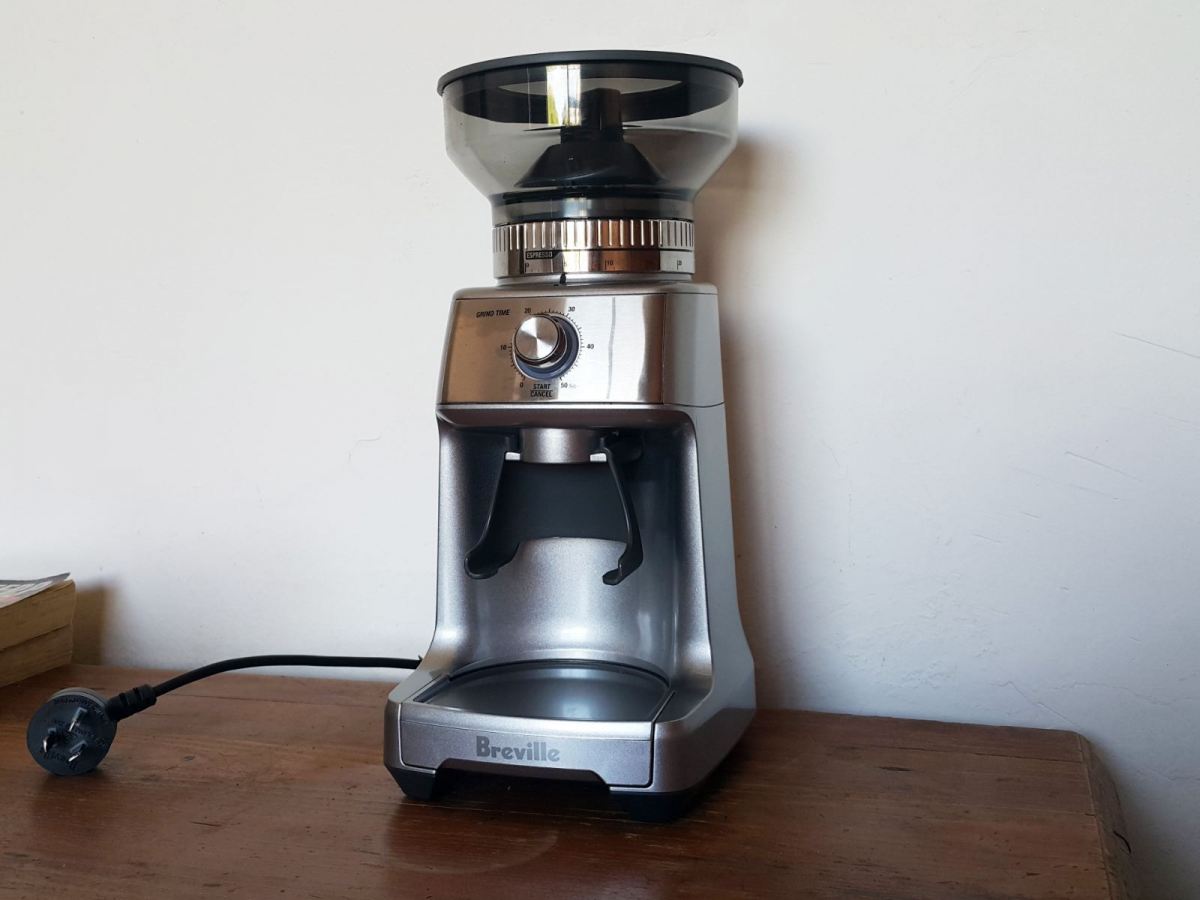 FS "As New" Breville Dose Control Pro Coffee Grinder BCG600SIL