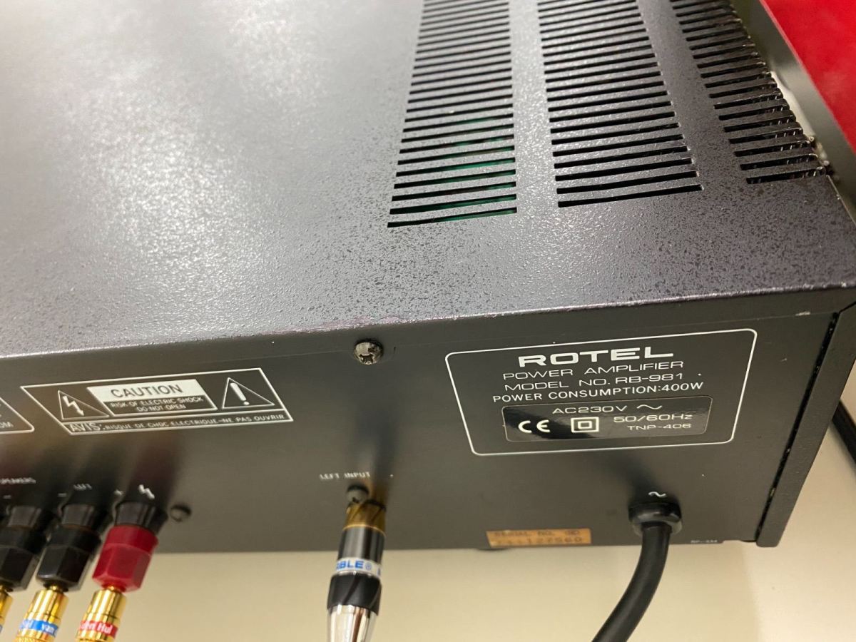 FS: Rotel RB-981 Power amplifier - Stereo, Home Cinema, Headphones ...