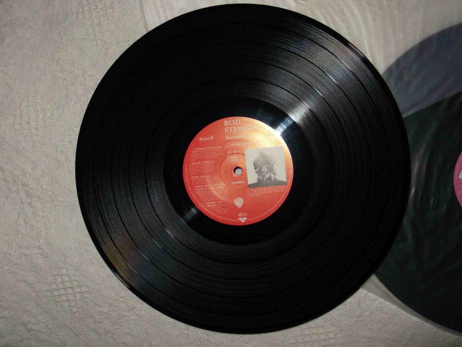 7 LP vinyl box set Rod Stewart Storyteller The Complete