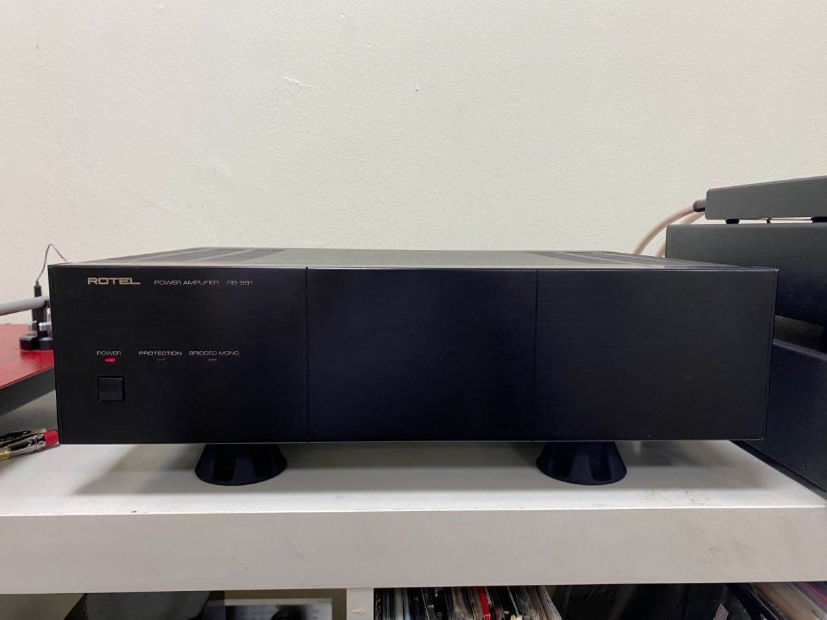 FS: Rotel RB-981 Power amplifier - Stereo, Home Cinema, Headphones ...
