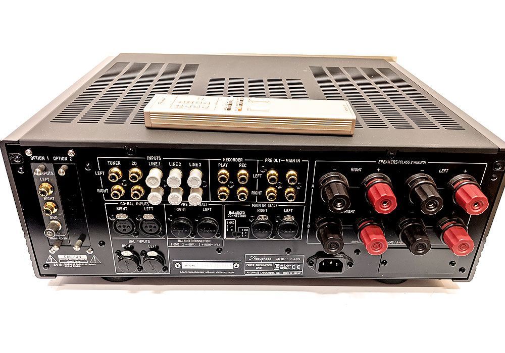 Accuphase E-480 Integrated Amplifier - Commercial