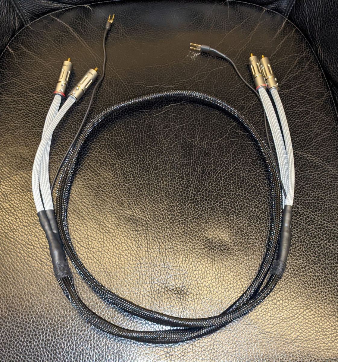 FS 1.5m Custom Phono RCA with Earth ﻿ HiFi and Cinema Cables