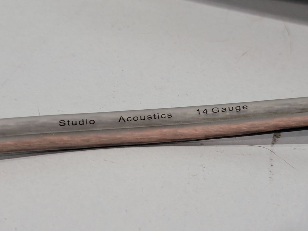 14 Gauge Speaker Cable Studio Acoustic Approx 40m ﻿ HiFi and