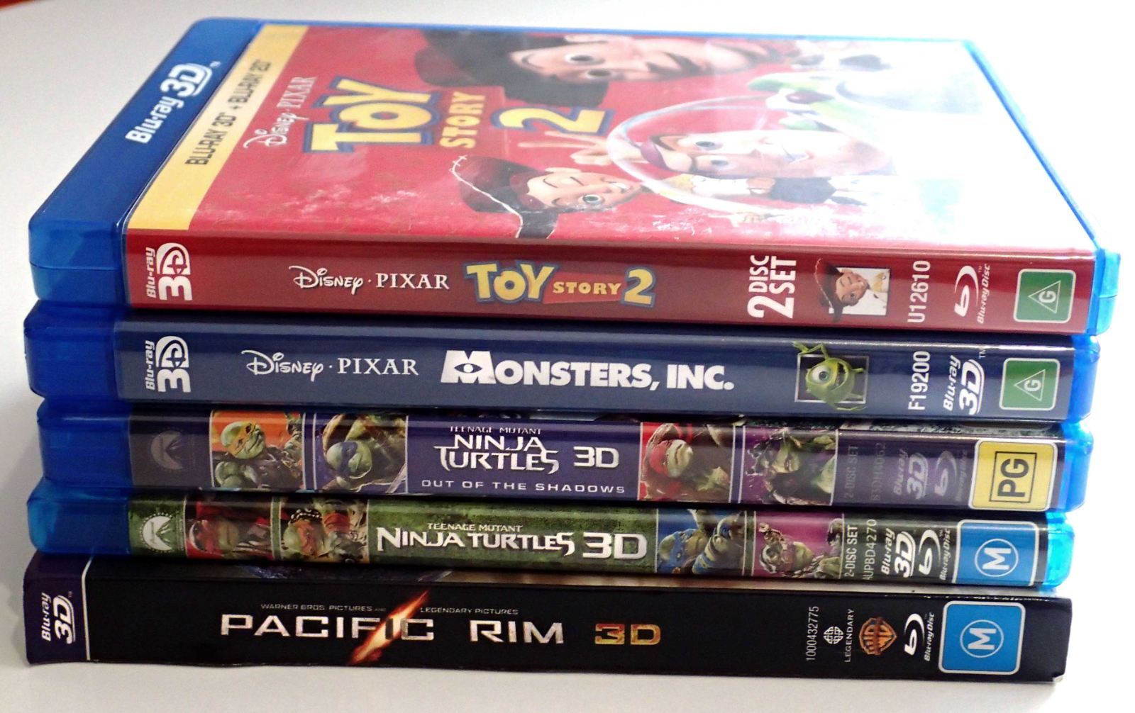 FS 3D BluRay Movie Lot ﻿ Vinyl, CD, and Bluray