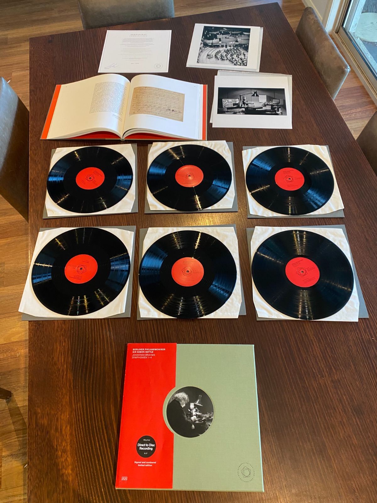 FS: DIRECT TO DISC Brahms Rattle Berlin - Vinyl, CD, and Blu-ray ...