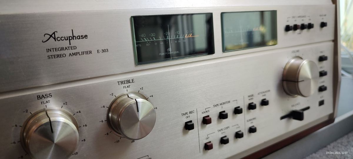 FS: Price Drop: Accuphase E-303 (Wood Case) + Original