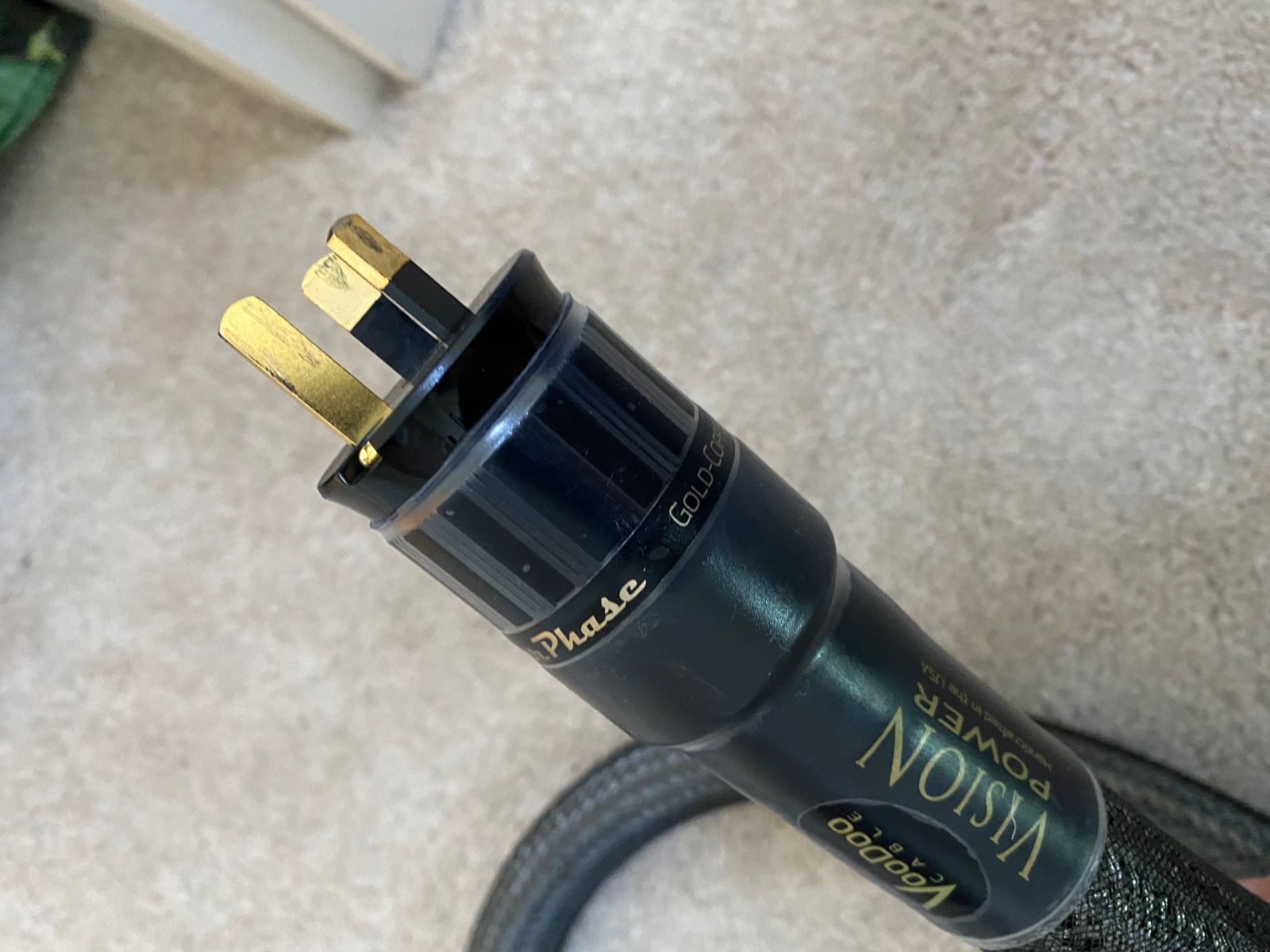 FS Price Drop Voodoo Vision Power powercord (5 ft with AUS plug