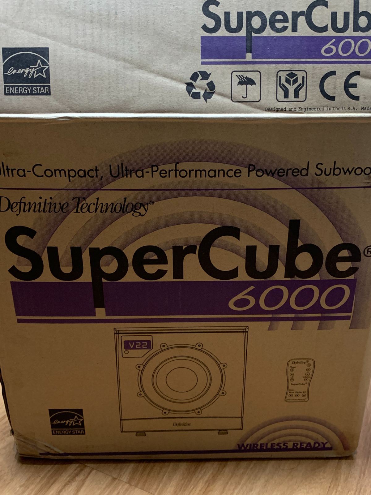 FS: Definitive Technology SuperCube 6000 9-Inch Powered Subwoofer ...