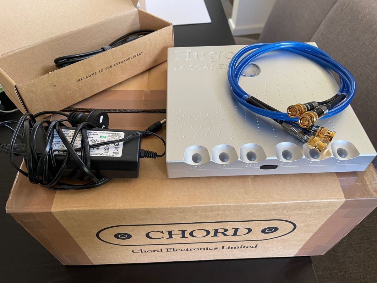 FS CHORD Electronics HUGO M Scaler with NORDOST Cables ﻿ Stereo, Home