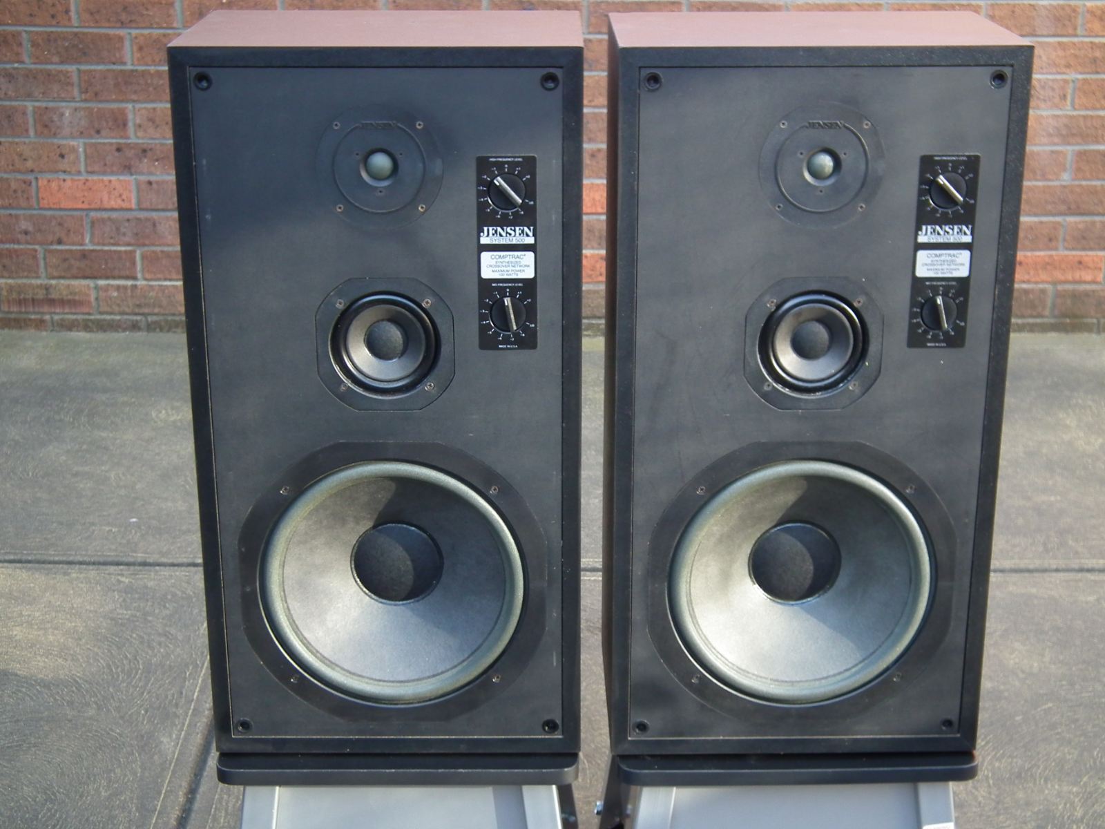 FS Jensen System 500 speaker pair. Real vintage Jensens made in USA