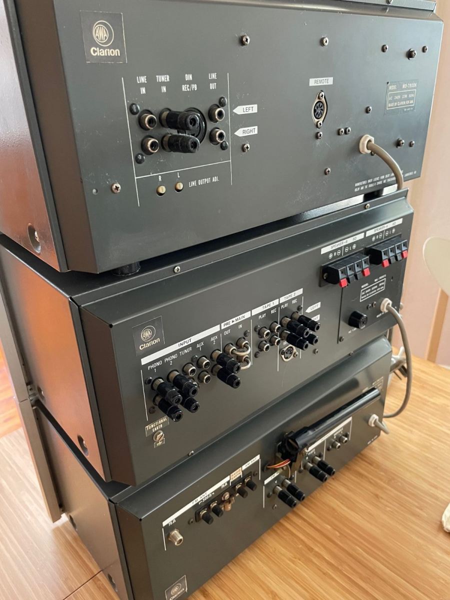FS: VINTAGE Clarion Stack - AMP, Tuner & Tape - Good Condition - Stereo ...