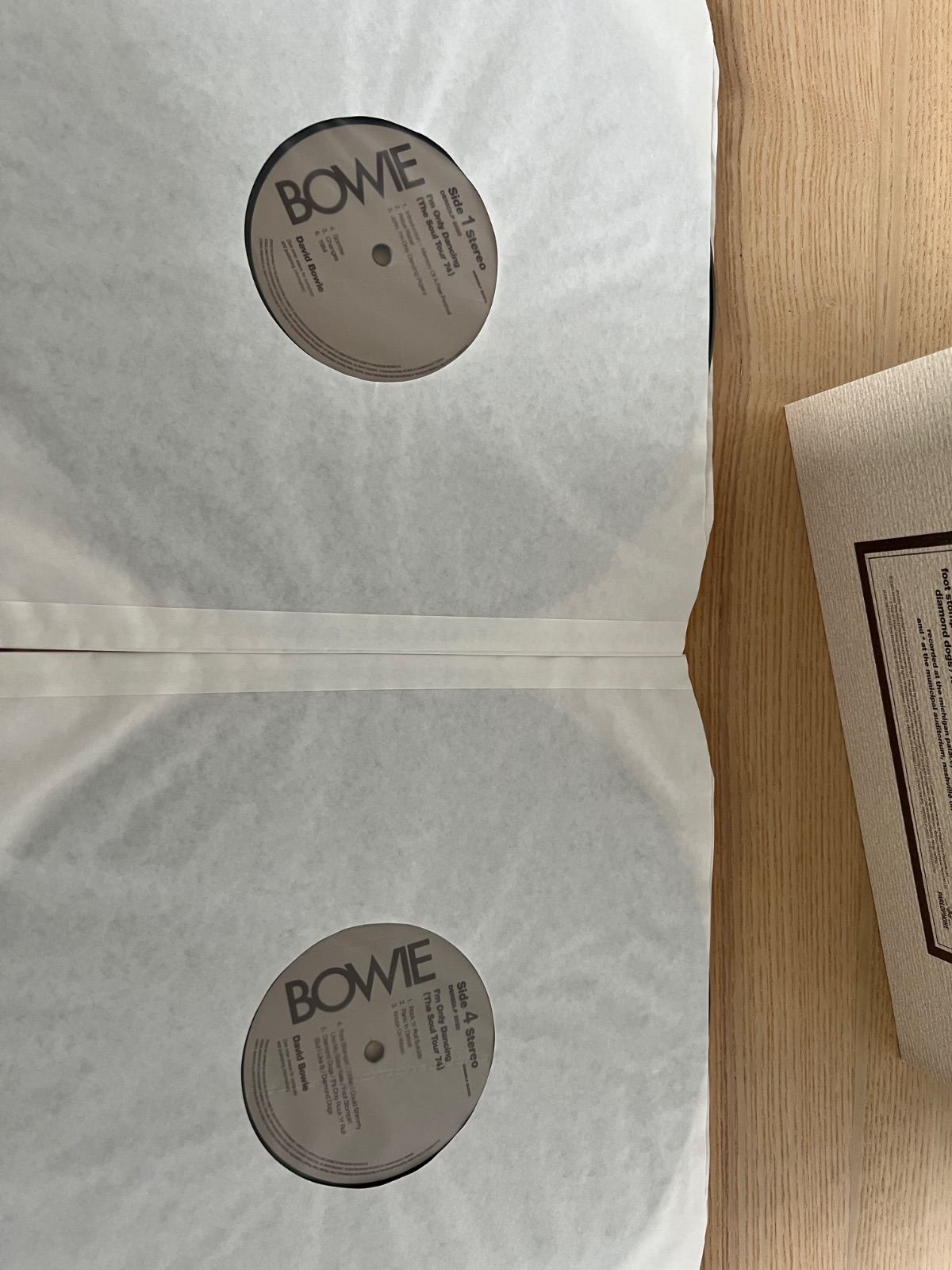 david bowie the soul tour 74 アナログ　レコード FS: Bowie – I'm Only Dancing (The Soul Tour 74) 12
