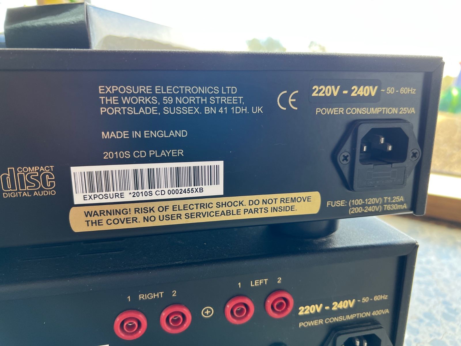 FS: Exposure 3010s integrated amplifier & Exposure 2010s CD