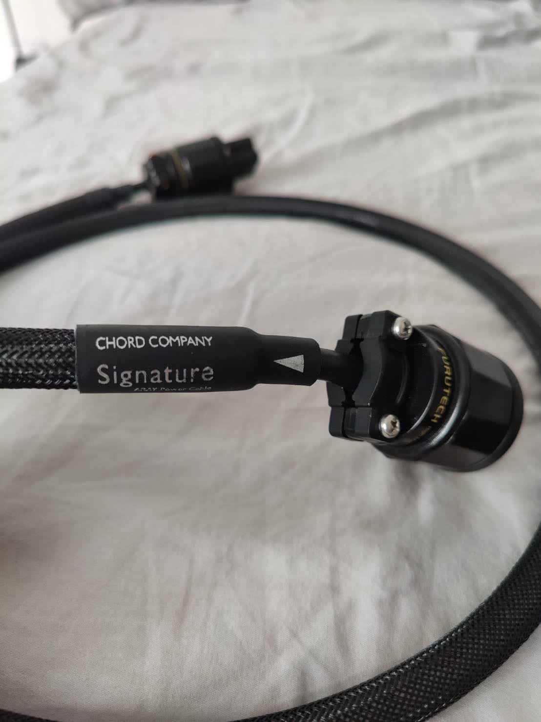 FS (Price Drop) Chord Signature Aray Power Cable 1.5M C19 ﻿ HiFi and