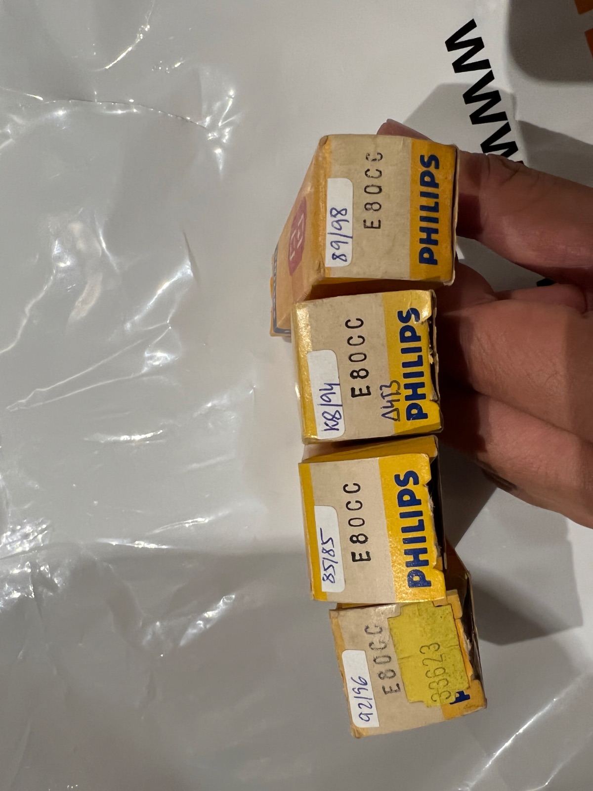 FS: 4x Philips E80cc replacement for 12au7/5814/ecc82 ,special quality ...