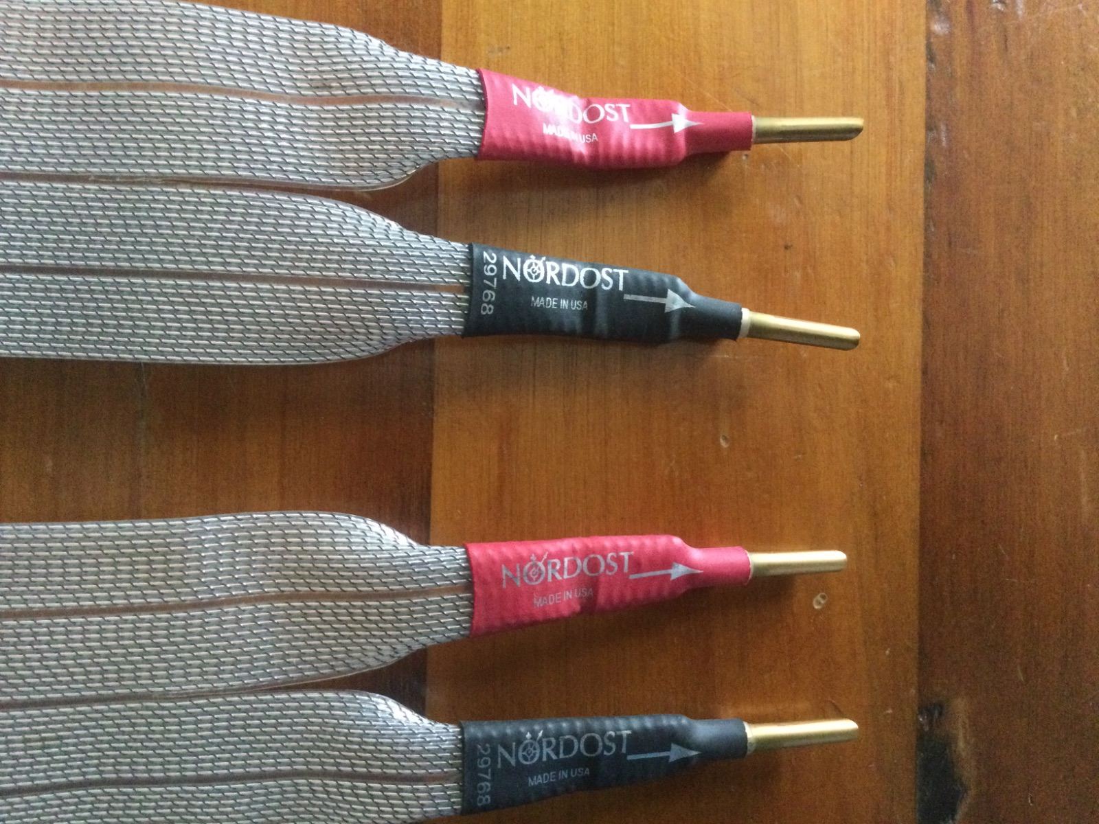 Nordost Valhalla Speaker Jumper Cable ﻿ HiFi and Cinema Cables